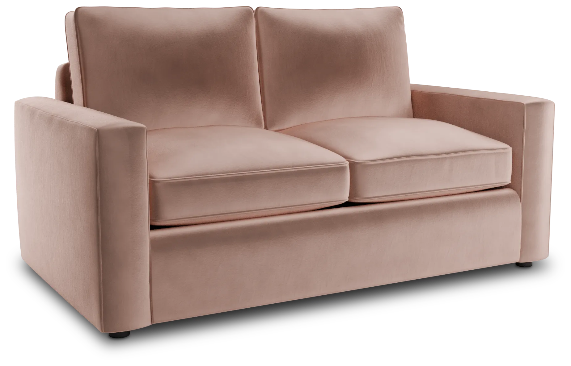 Siesta Joya Light Pink Fabric Loveseat