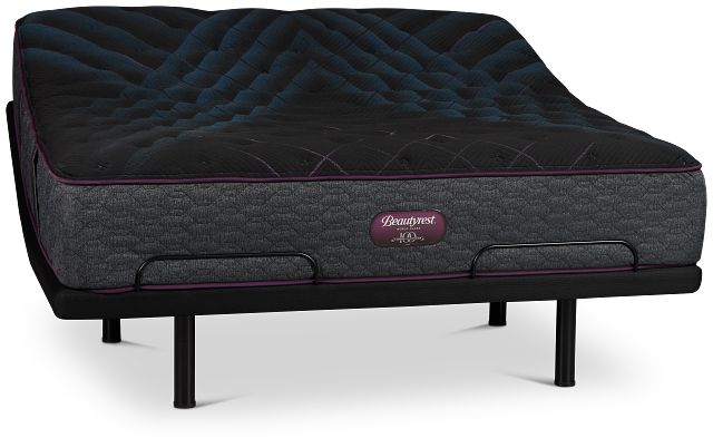 Beautyrest World Class Level 3 Plush Plus Adjustable Mattress Set