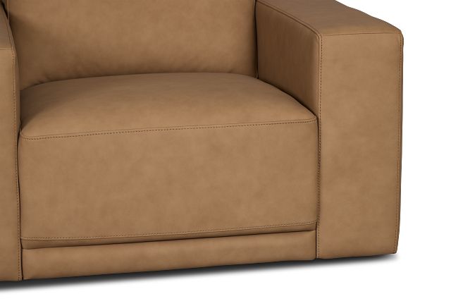 Kellan Light Brown Leather Chair