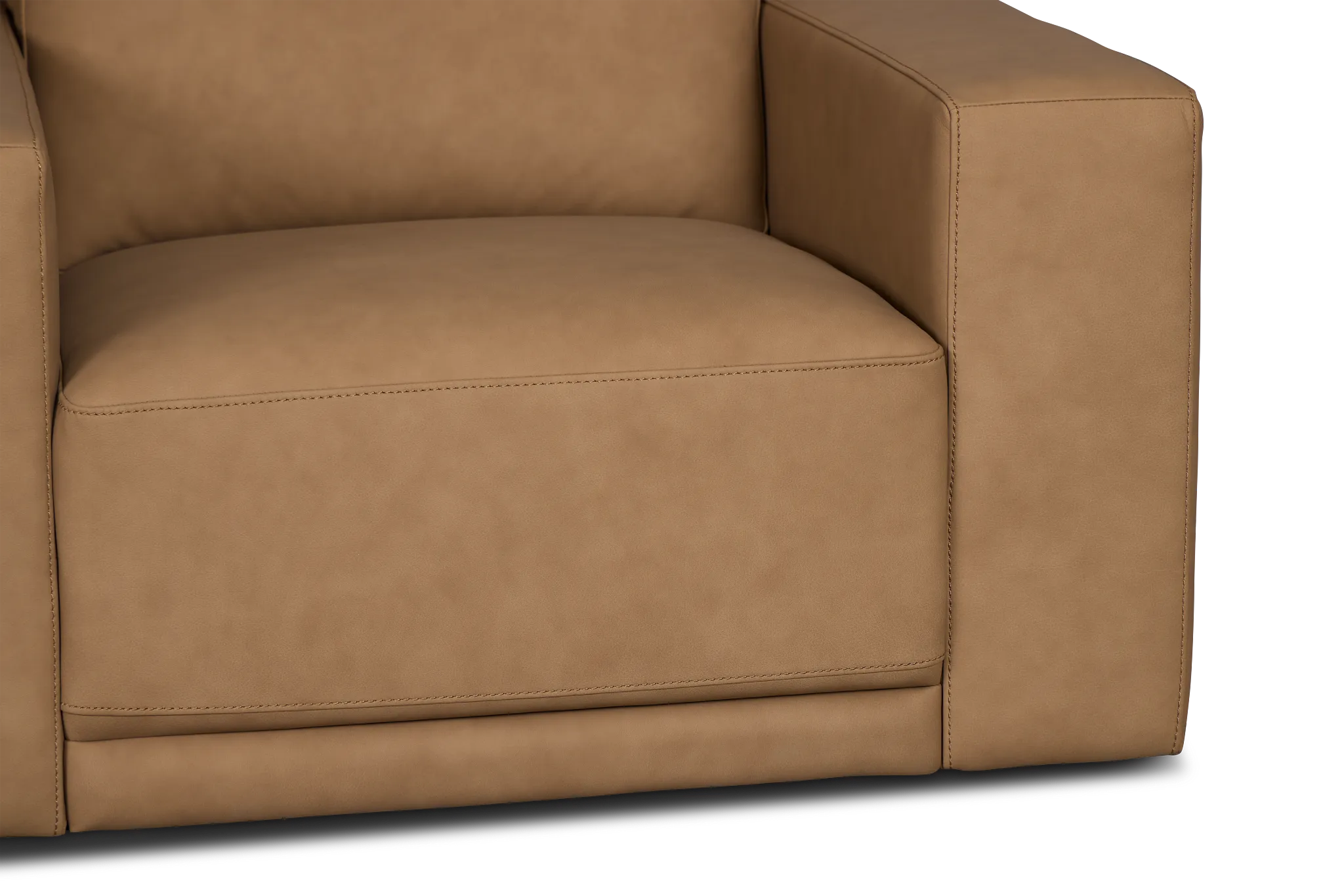 Kellan Light Brown Leather Chair