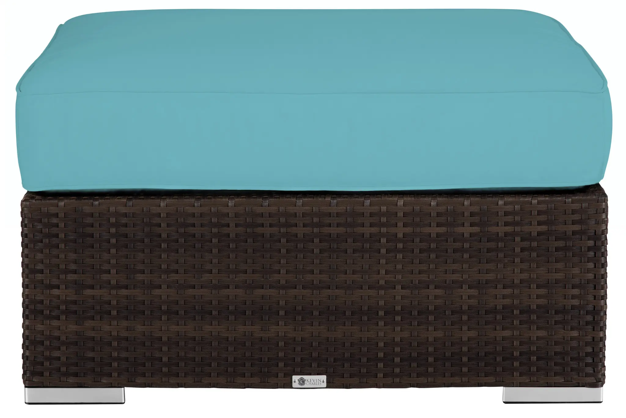 Fina Dark Teal Ottoman Fina Dark Teal Ottoman
