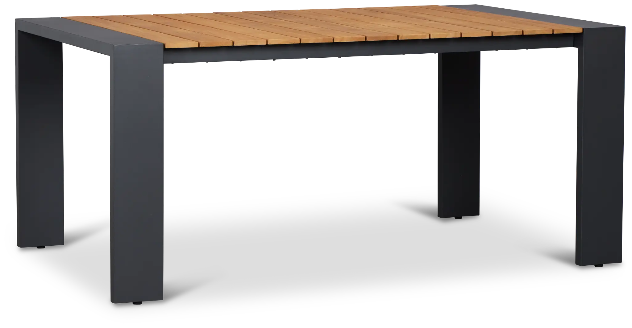 Sunrise Dark Gray Teak 65" Rectangular Table Sunrise Dark Gray Teak 65" Rectangular Table