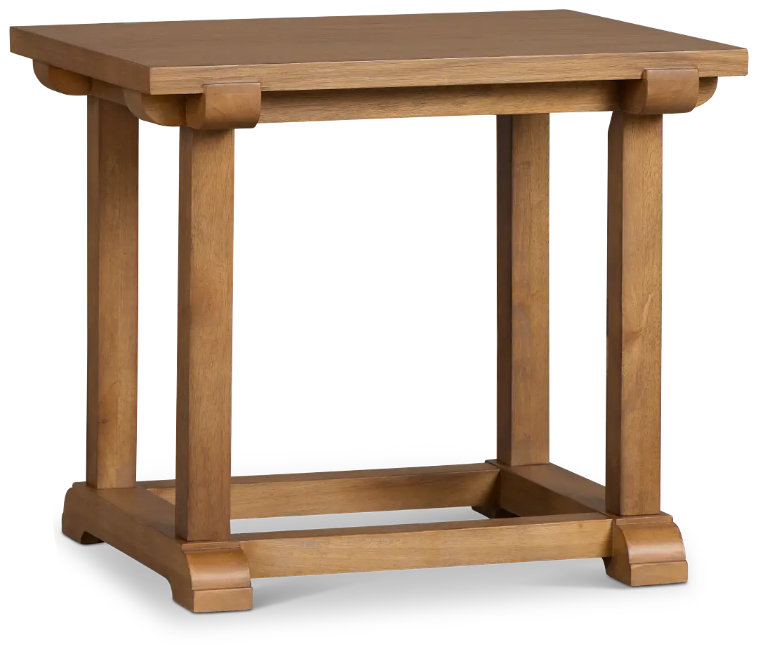 Provo Mid Tone Rectangular End Table Provo Mid Tone Rectangular End Table