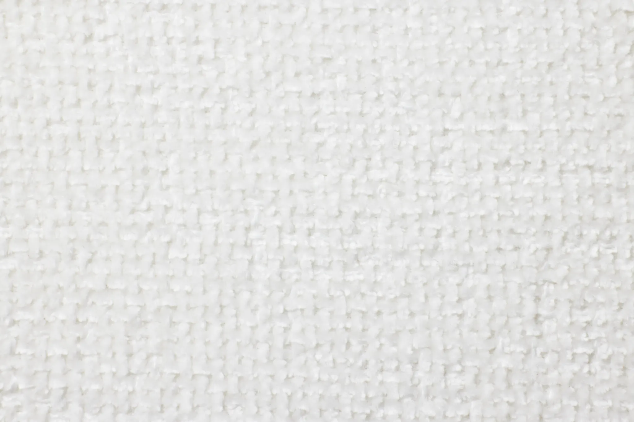 Halsey White Fabric Medium Left Facing Cuddler Sectional