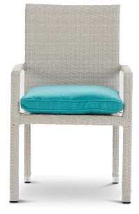 Bahia Dark Teal Arm Chair