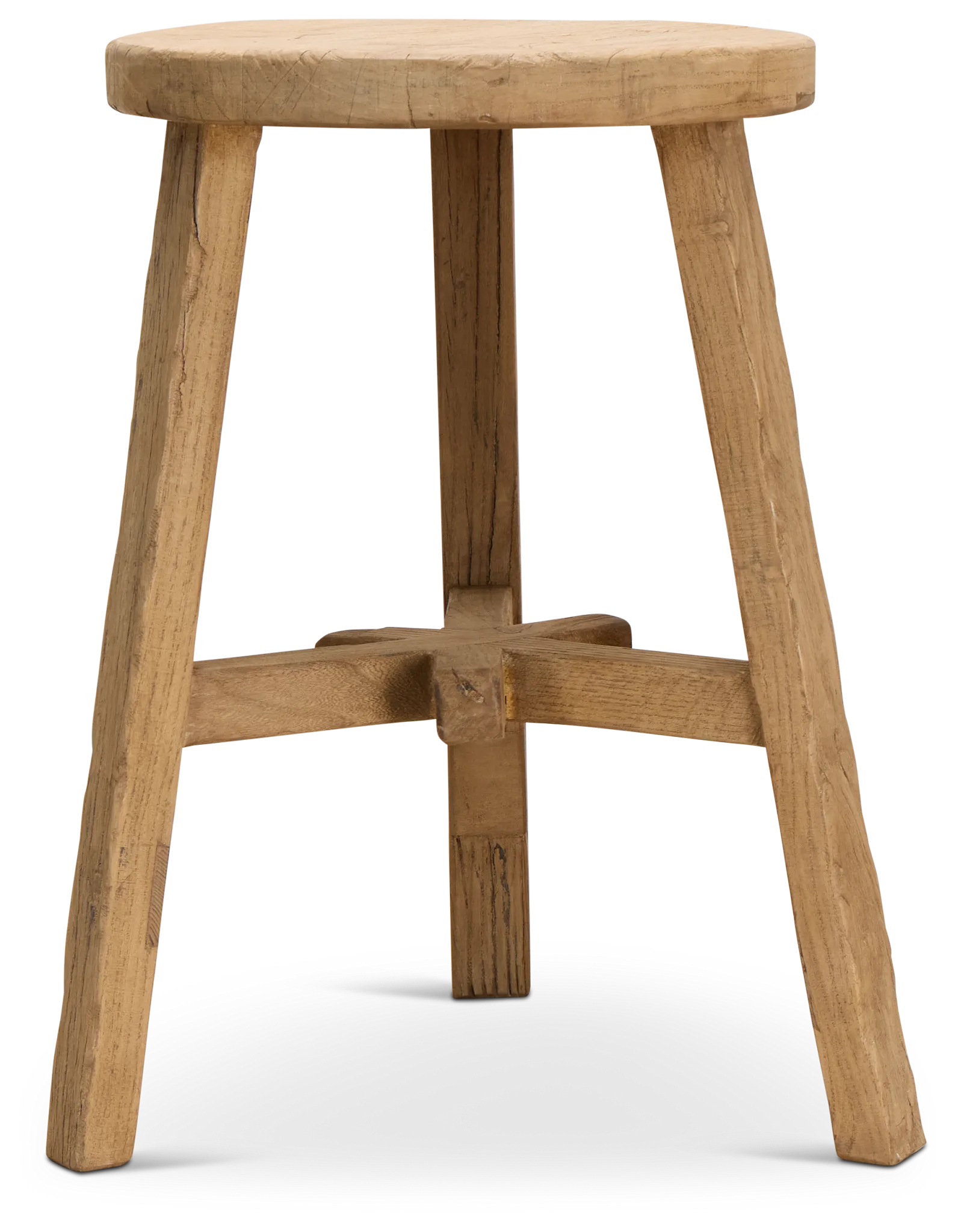 Nash Light Tone Round Stool