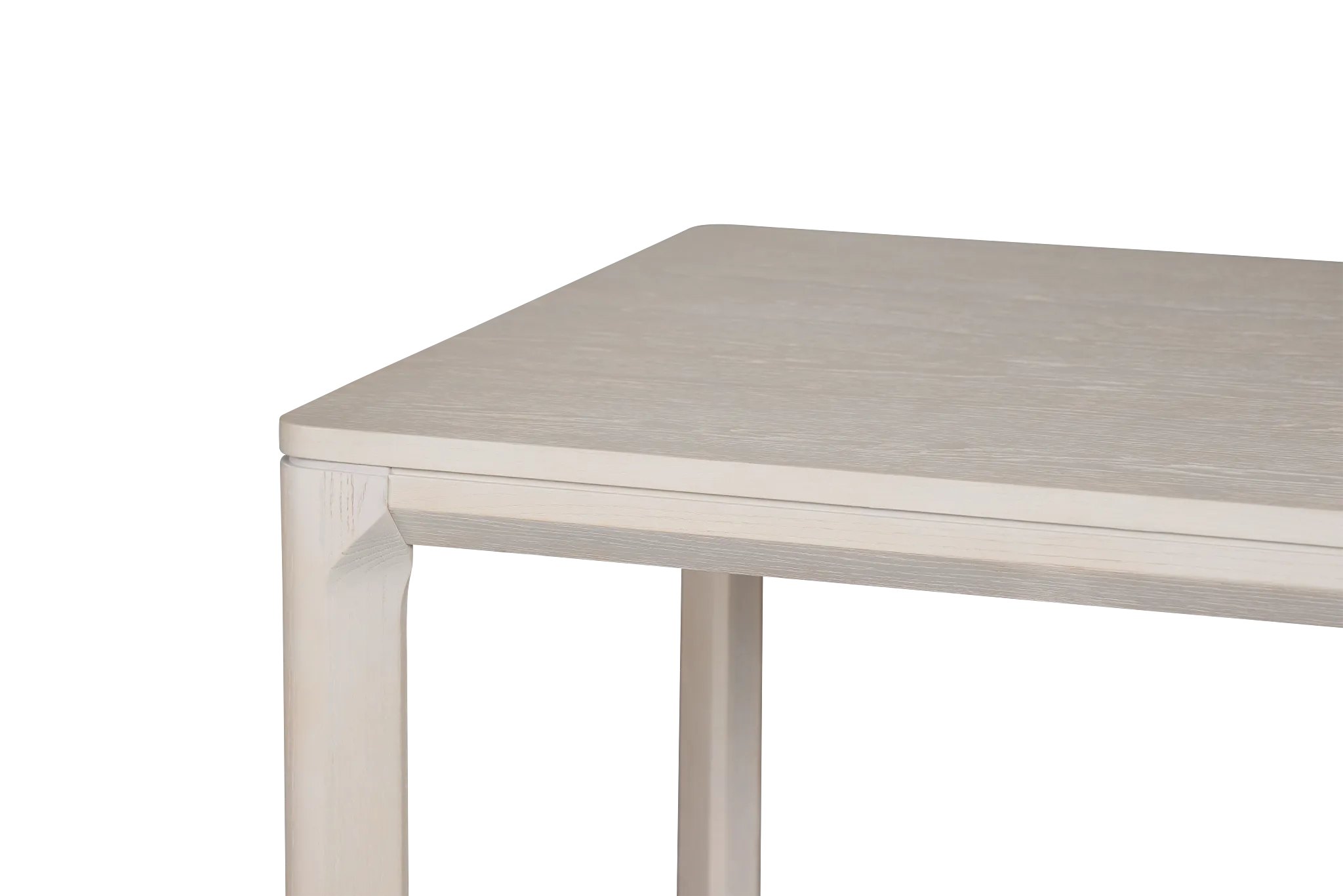 Gables White Rectangular Table