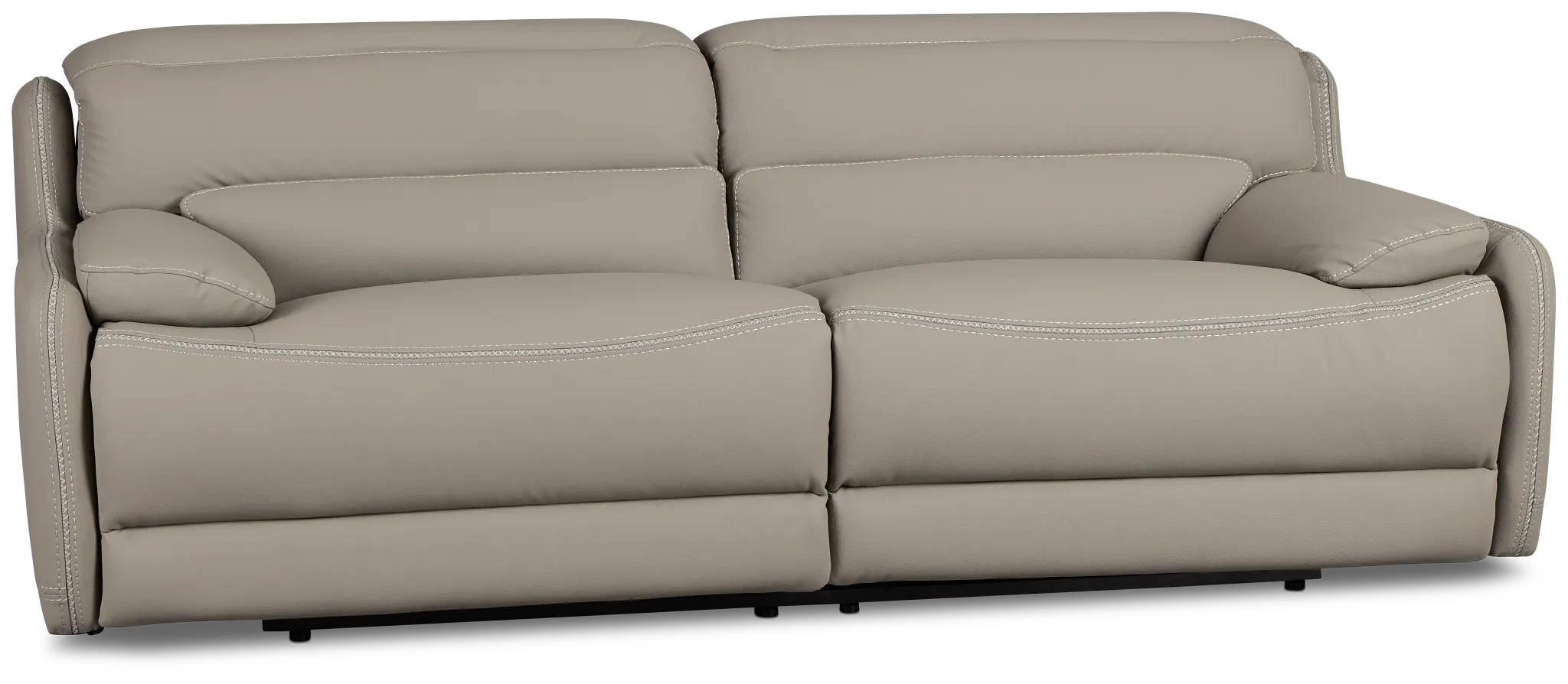 Jett Gray Micro Power Reclining Sofa
