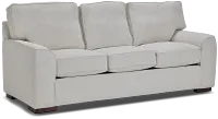Austin White Fabric Sofa