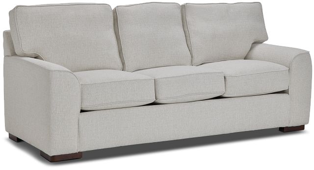 Austin White Fabric Sofa