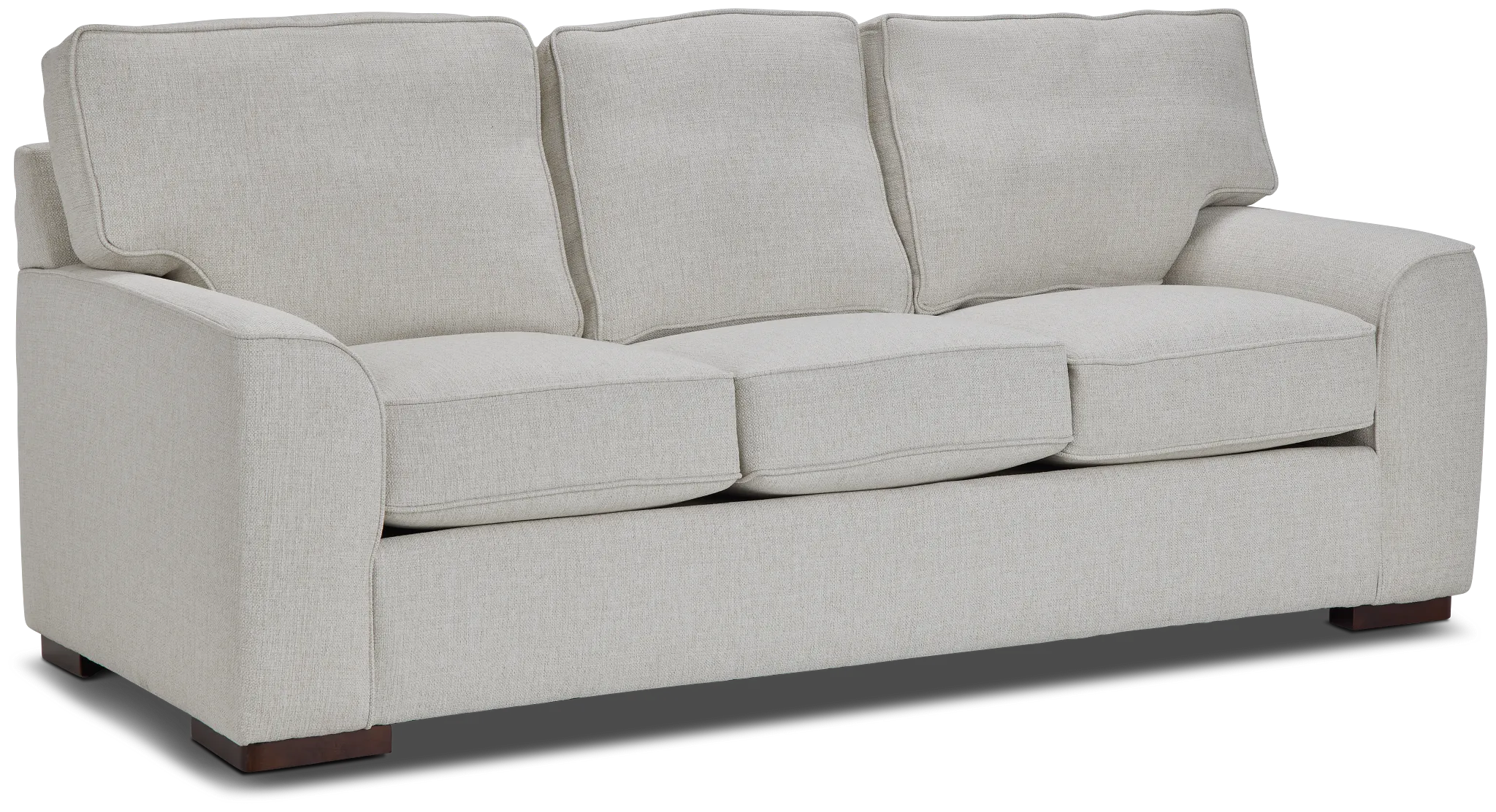 Austin White Fabric Sofa