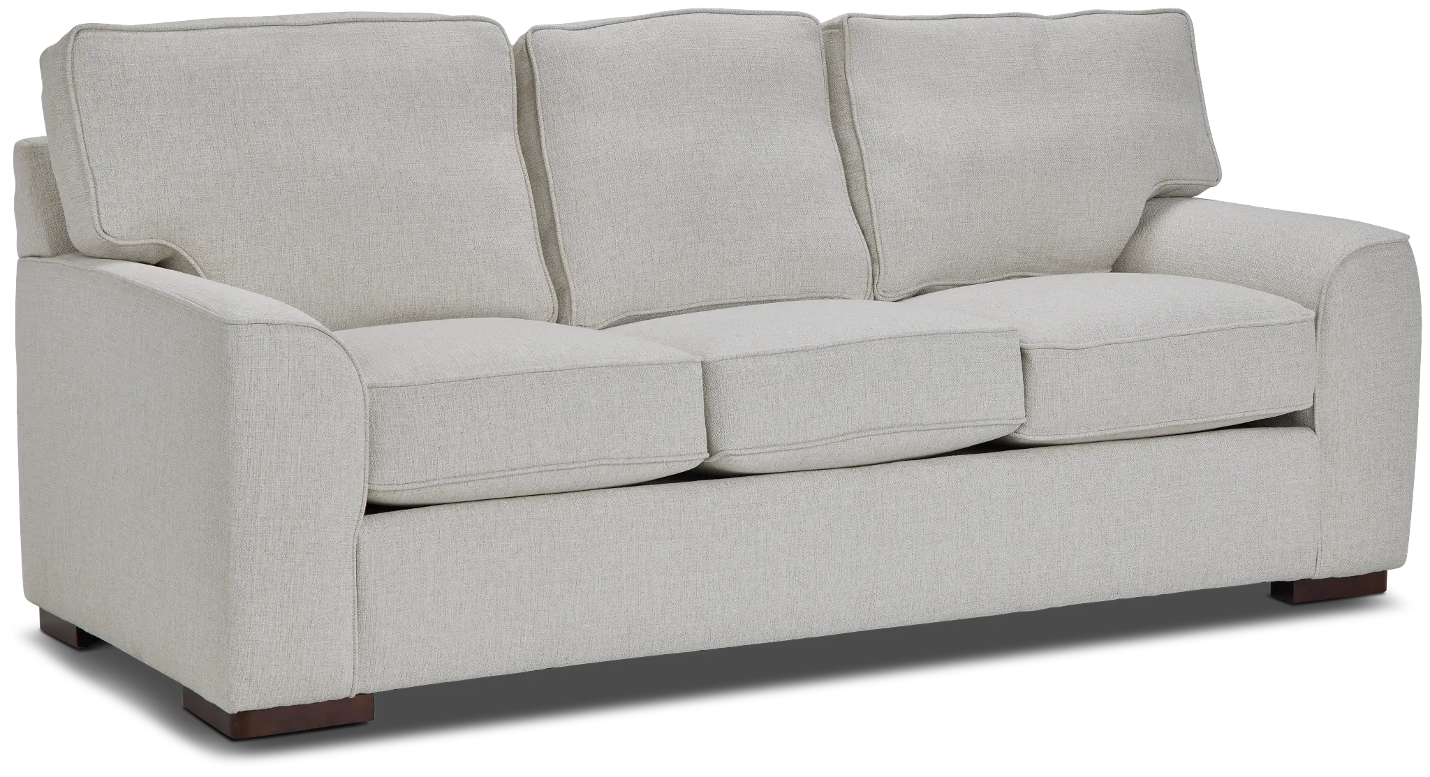 Austin White Fabric Sofa Austin White Fabric Sofa