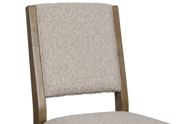Vance Light Tone Upholstered Side Chair