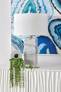 Simply White Table Lamp