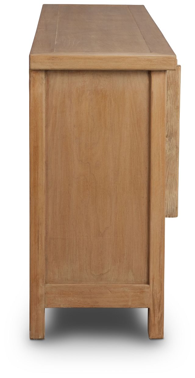 Theo Light Tone Four-door Cabinet