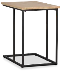 Lynden Light Tone Rectangular End Table