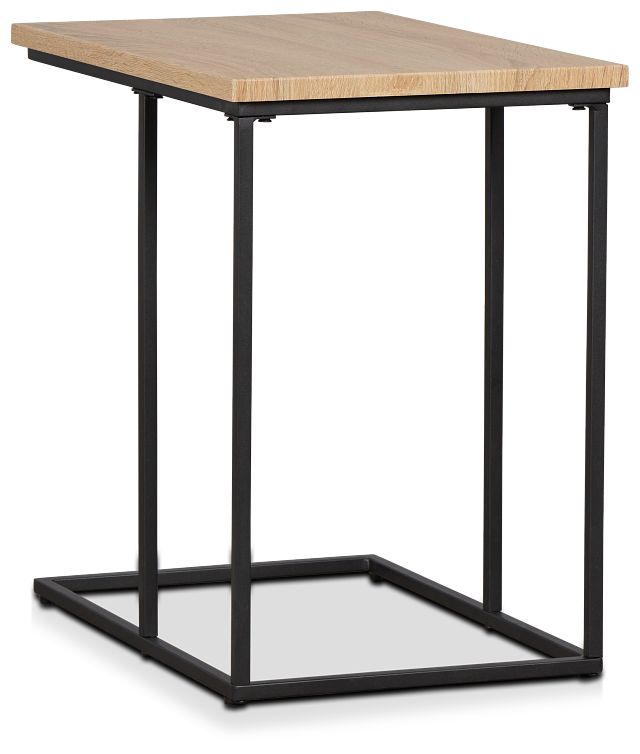 Lynden Light Tone Rectangular End Table