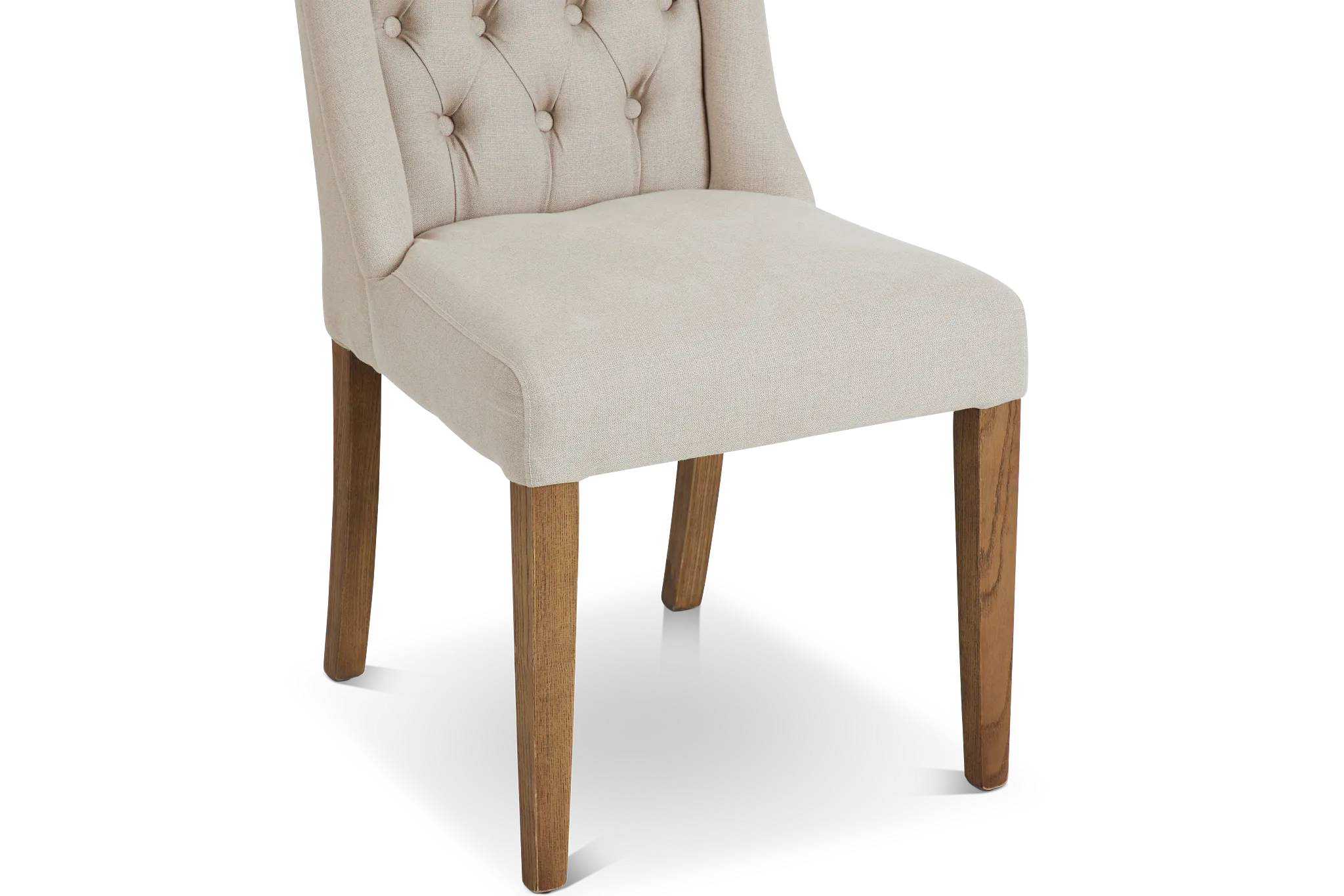 Camilla Beige Upholstered Side Chair
