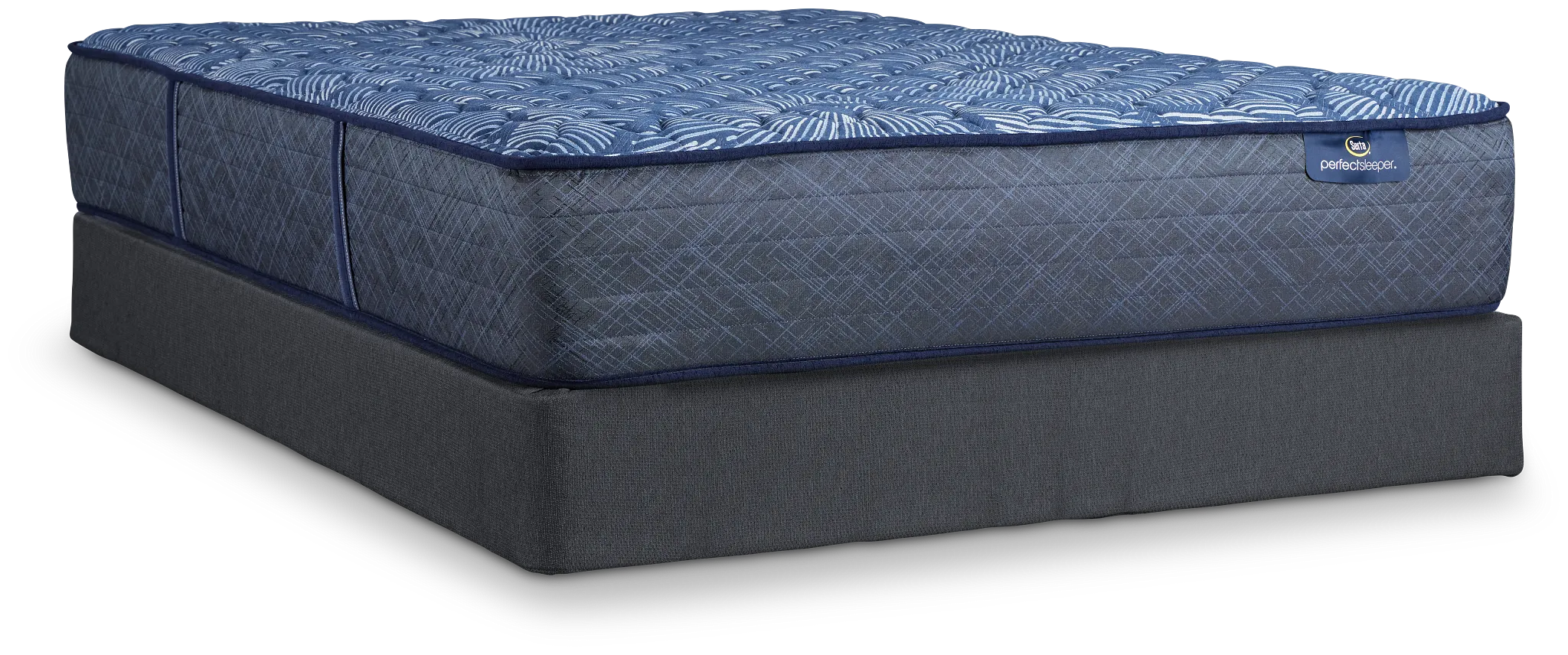 Serta Perfect Sleeper Cobalt Calm Extra Firm Mattress Set