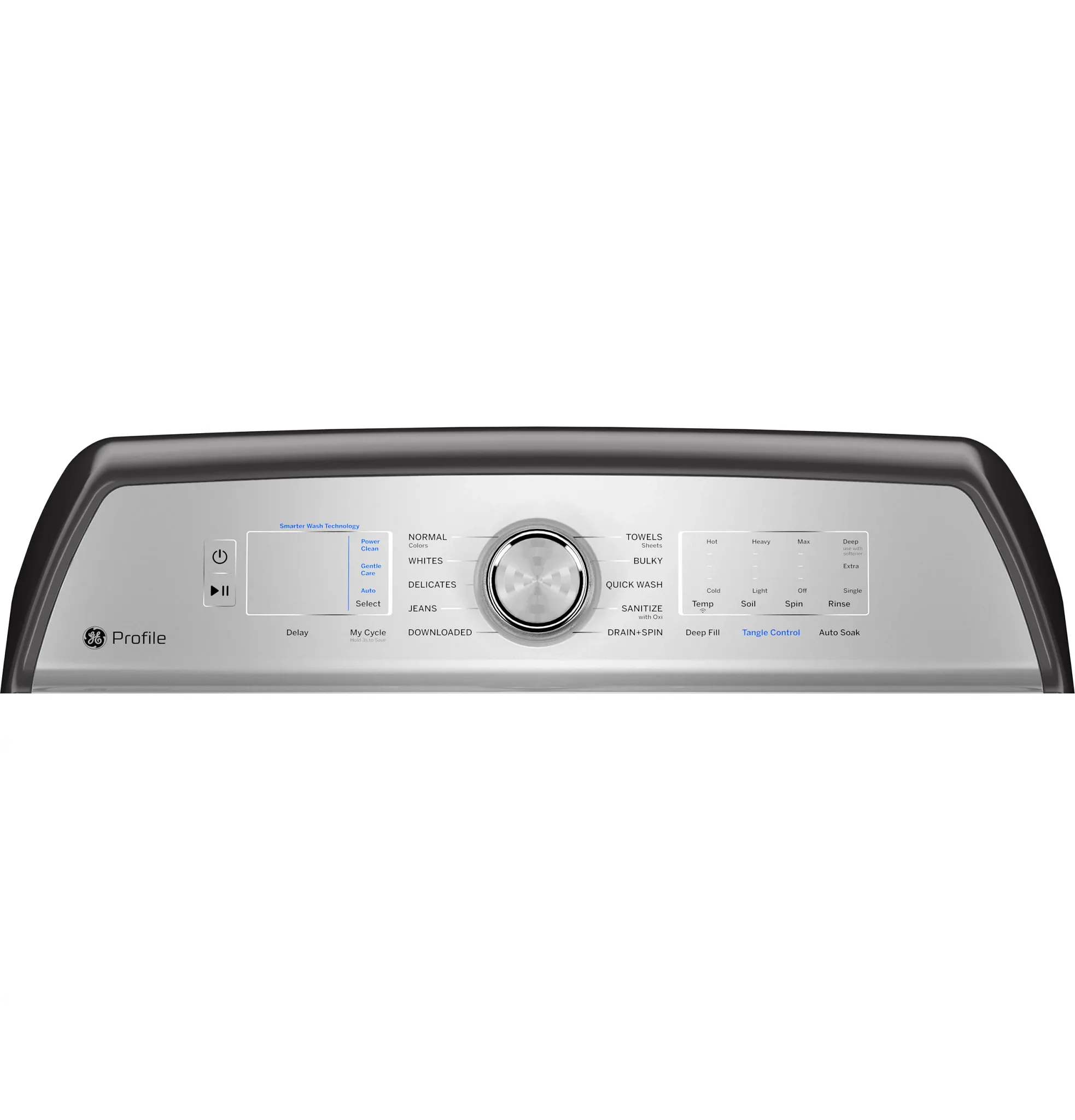 Ge 600 Series Gray Top Load Washer
