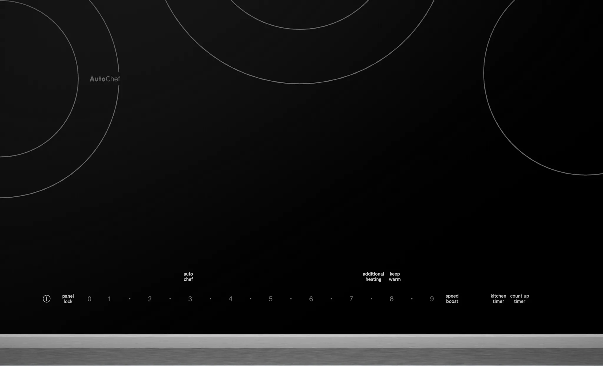 Benchmark Black 30" Electric Cook Top