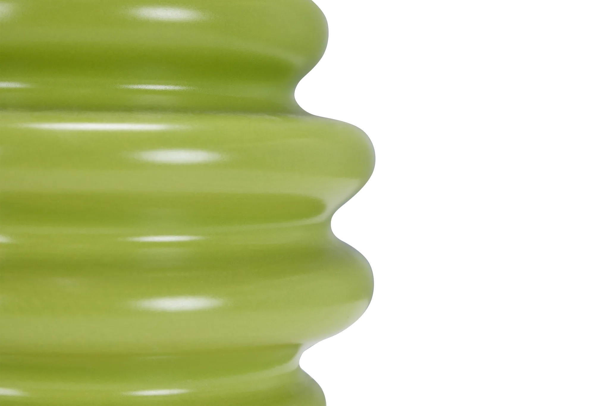 Flynn Green Small Vase