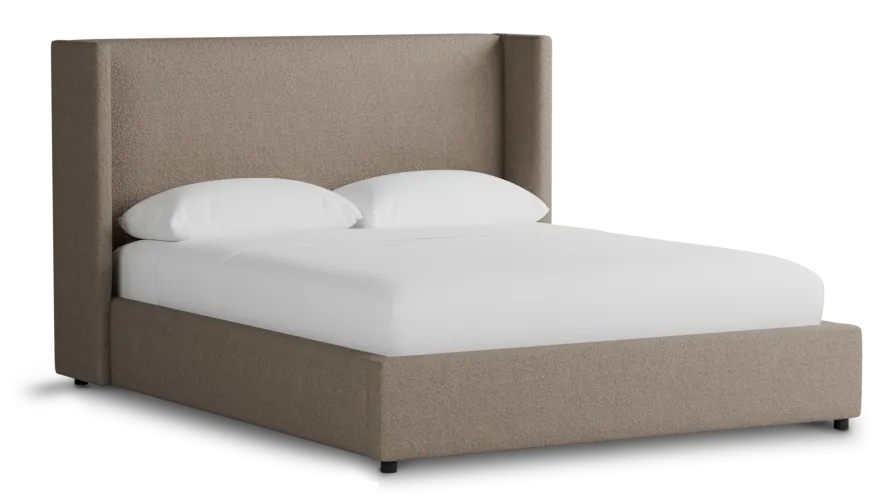 Captiva Elite Brown 48" Upholstered Shelter Bed