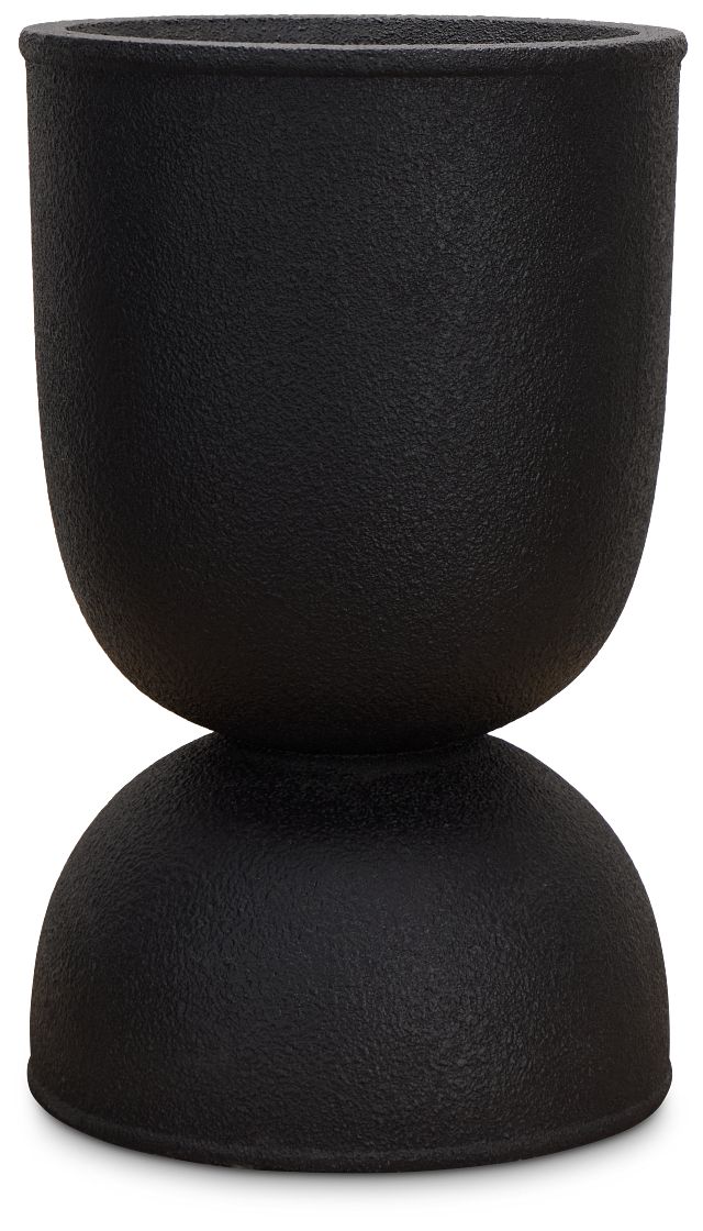 Conall Black Planter