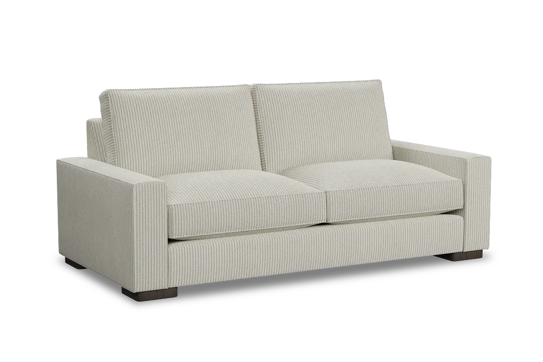 Edgewater Lucy Light Beige 84" Sofa W/ 2 Cushions Edgewater Lucy Light Beige 84" Sofa W/ 2 Cushions