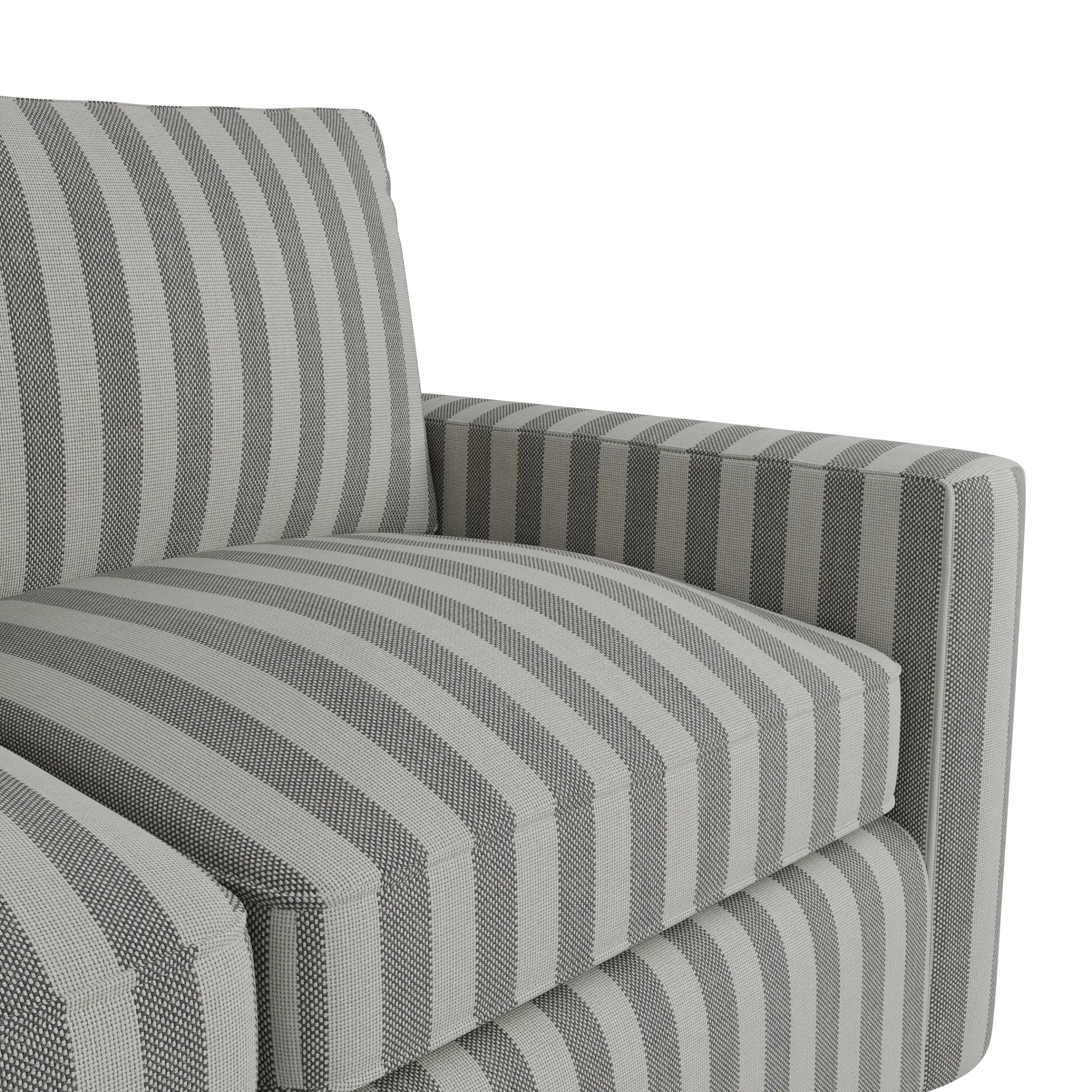 Siesta Sea Lane Dark Gray Fabric Memory Foam Sleeper Siesta Sea Lane Dark Gray Fabric Memory Foam Sleeper