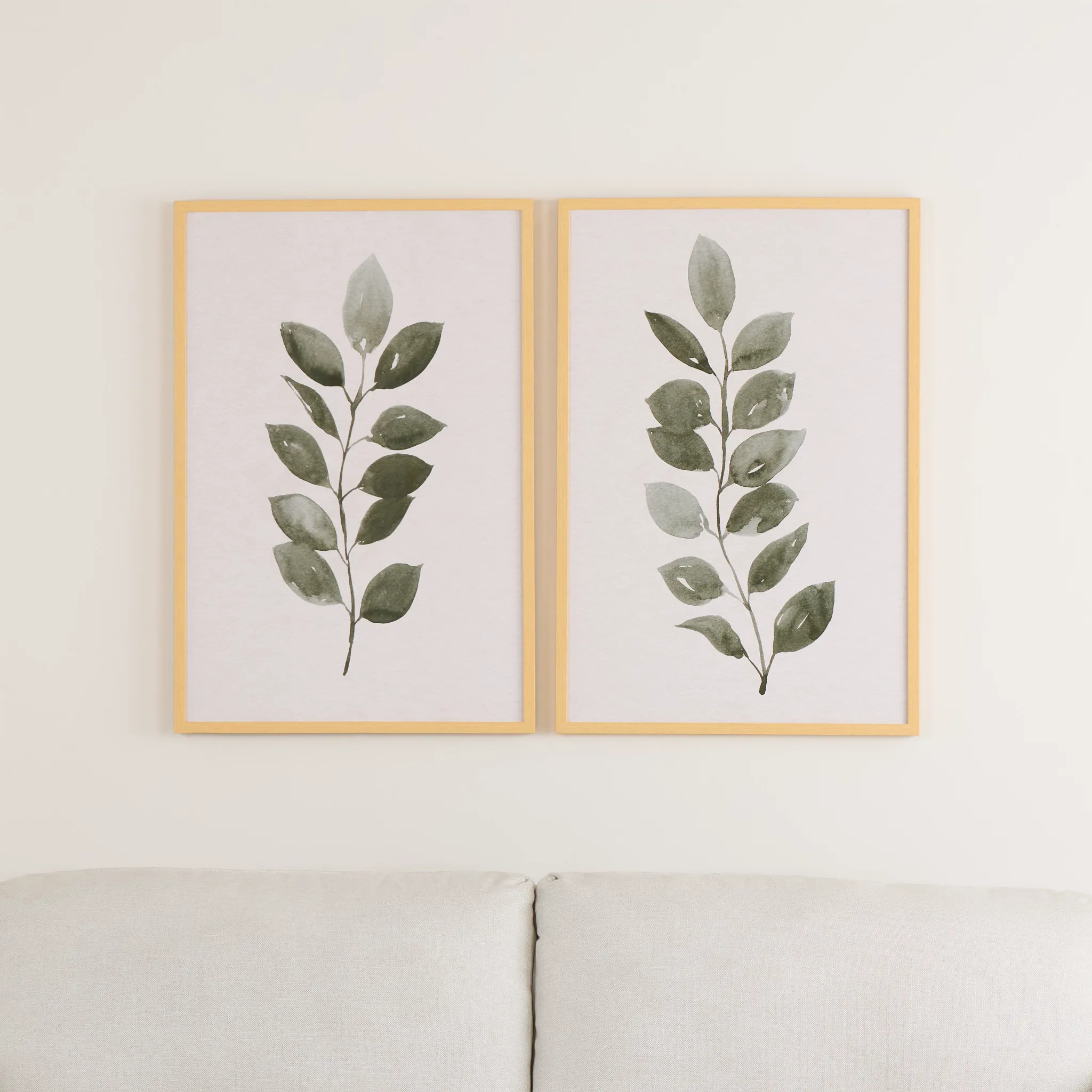 Nylah Ivory Framed Wall Art