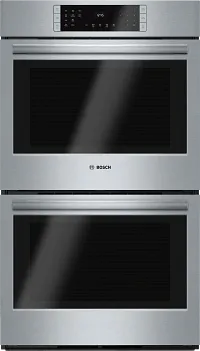 Bosch 800 Series Stainless Steel 30" Double Electric Oven