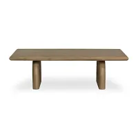 Four Hands Sorrento Light Tone Rectangular Coffee Table