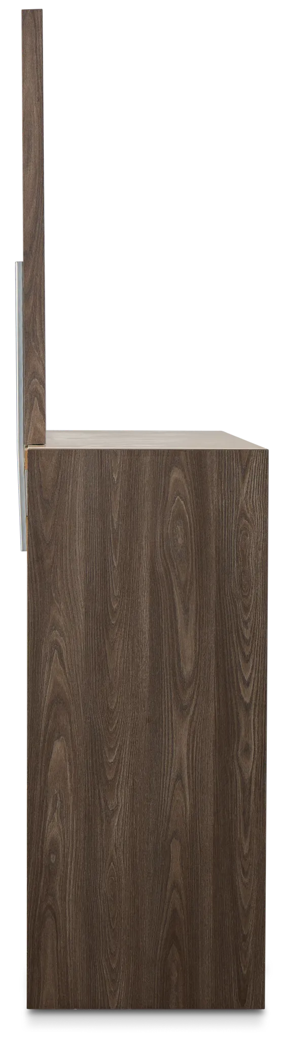 Warren Two-tone Stone Dresser & Mirror