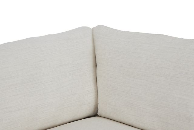 Noah Ivory Fabric Small Two-arm Sectional (7)