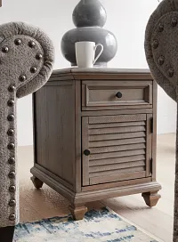 Sonoma Light Tone Chairside Table