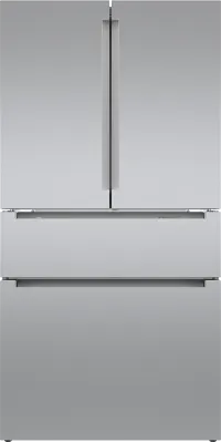 Bosch 800 Series Stainless Steel 36" French Door Refrigerator