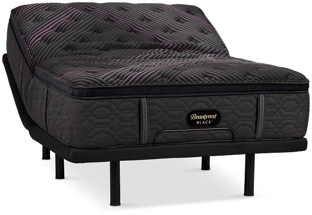 Beautyrest Black Series Two Plush Pillow Top Deluxe Adjustable Mattress Set
