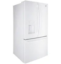 Ge 26 Series White French Door Refrigerator