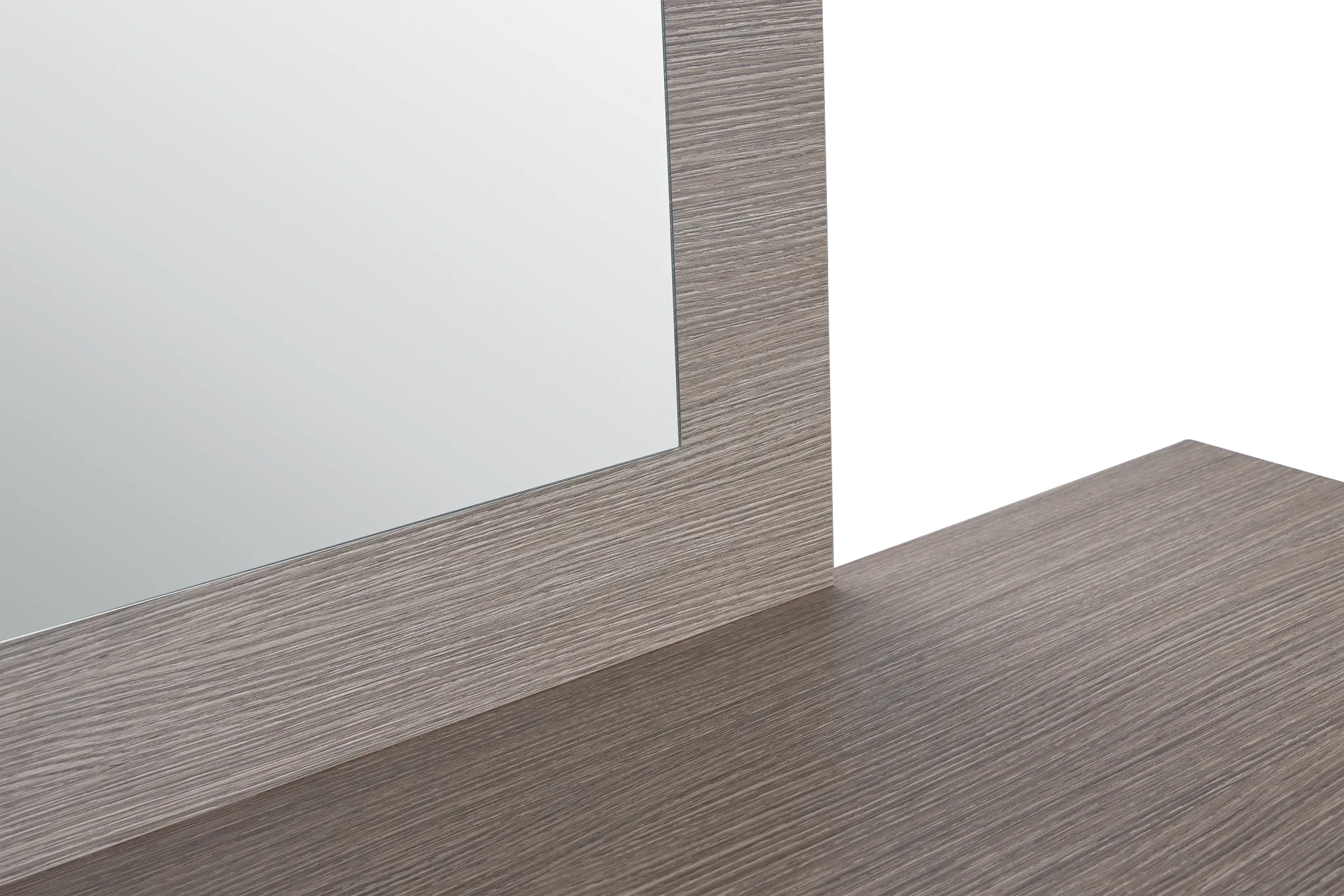 Lucca Gray Dresser & Mirror