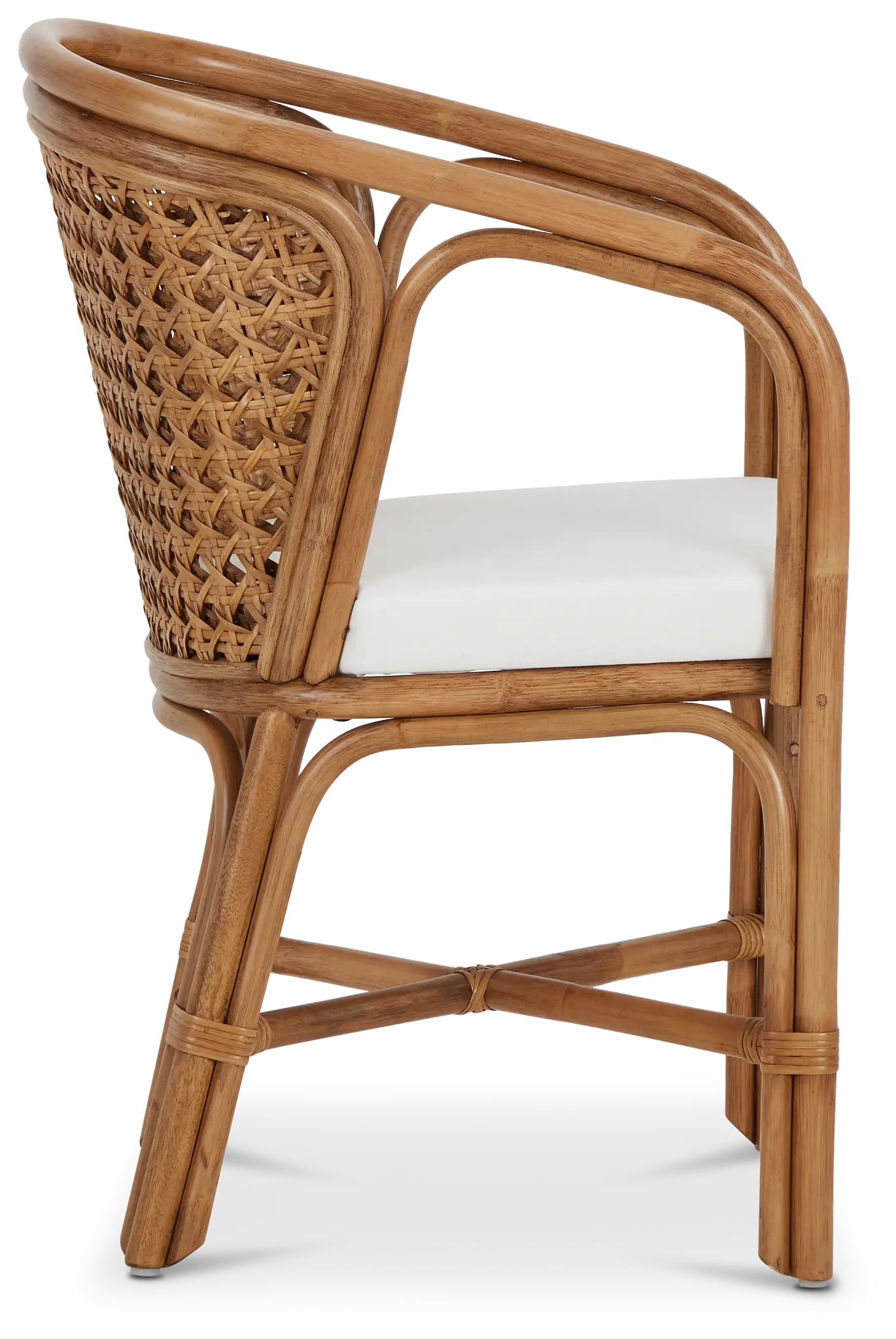 Maui Light Tone Woven Upholstered Arm Chair Maui Light Tone Woven Upholstered Arm Chair