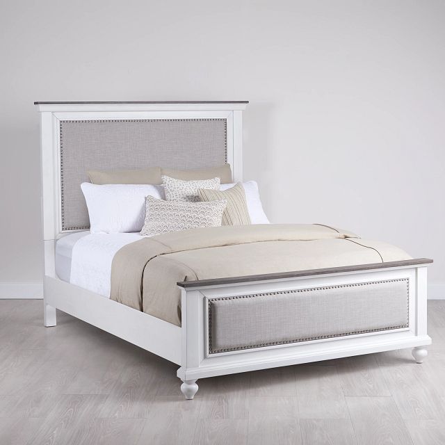 Grand Bay Two-tone Wood Panel Bed (0)