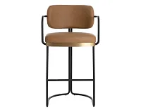 Stark Brown 30" Upholstered Barstool