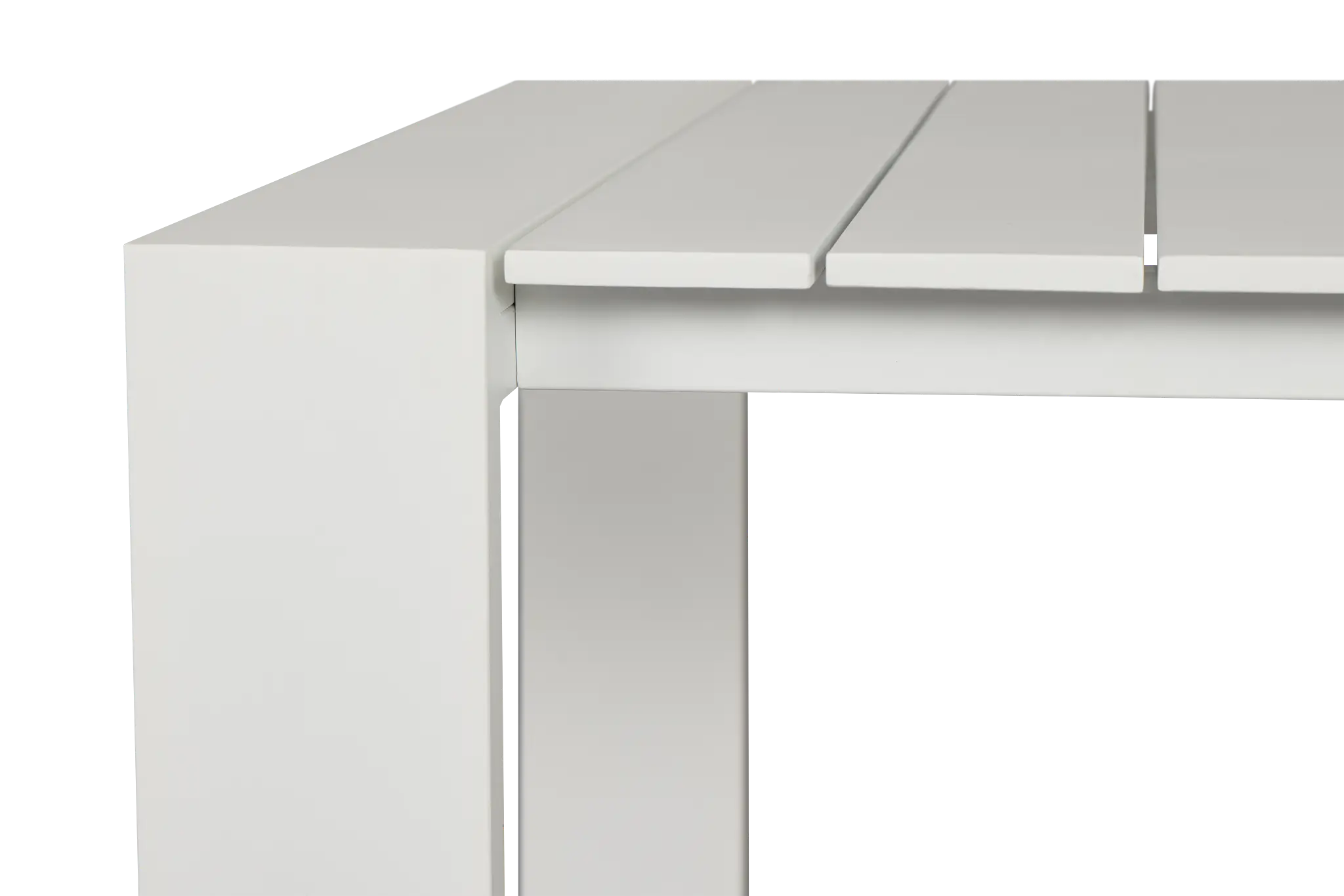 Sunrise White 35" Square Table Sunrise White 35" Square Table