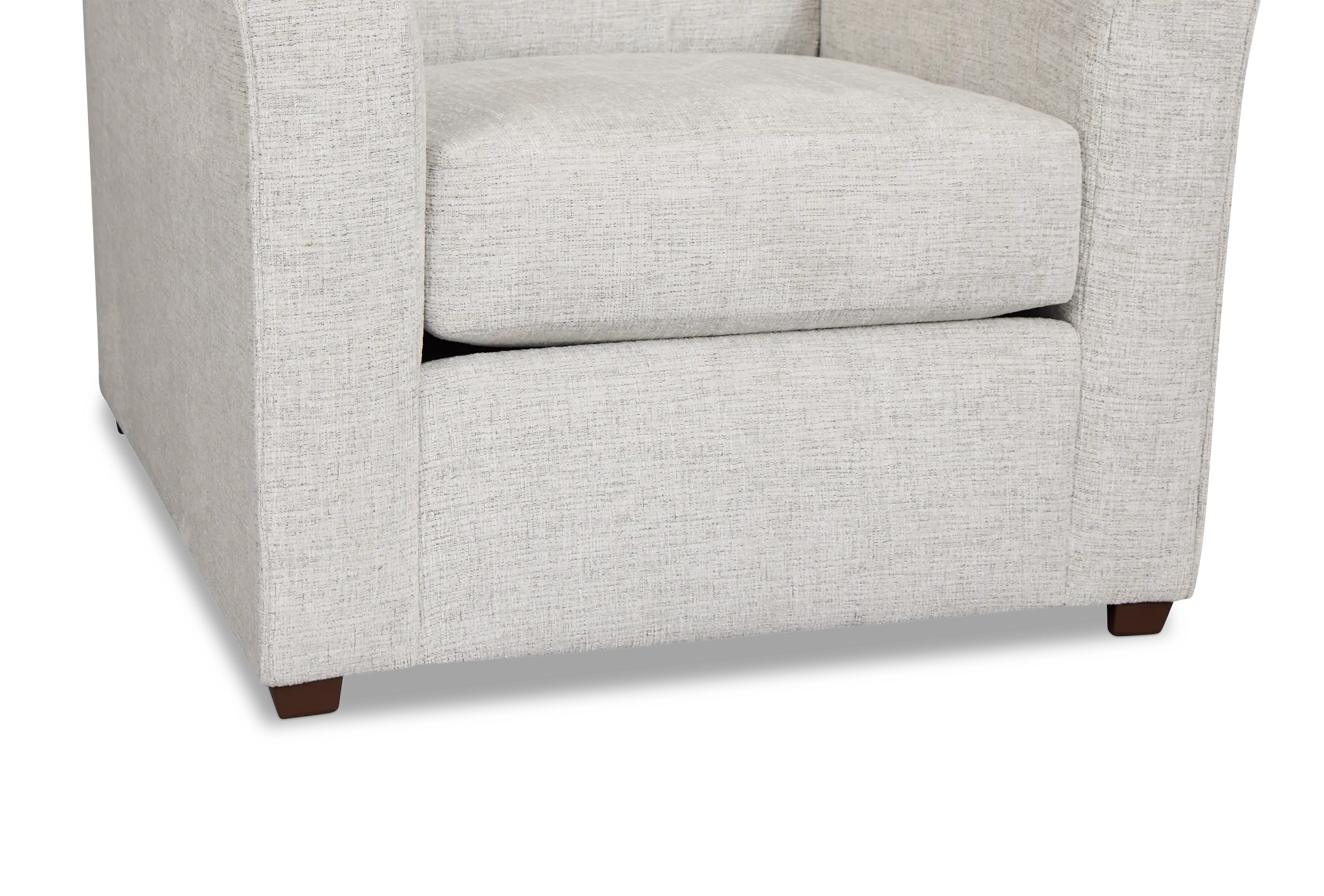 Miller Light Gray Fabric Chair