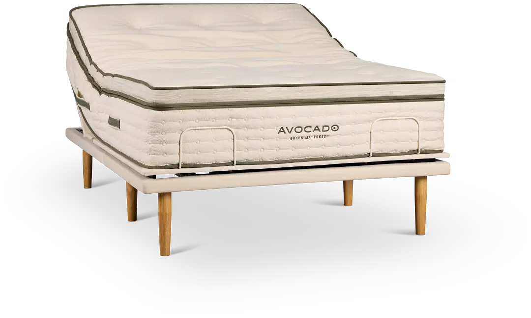 Avocado Green Plush Eco Plus Adjustable Base Mattress Set Avocado Green Plush Eco Plus Adjustable Base Mattress Set