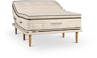Avocado Green Plush Eco Plus Adjustable Base Mattress Set
