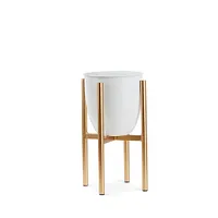 Beaker Gold Small Planter