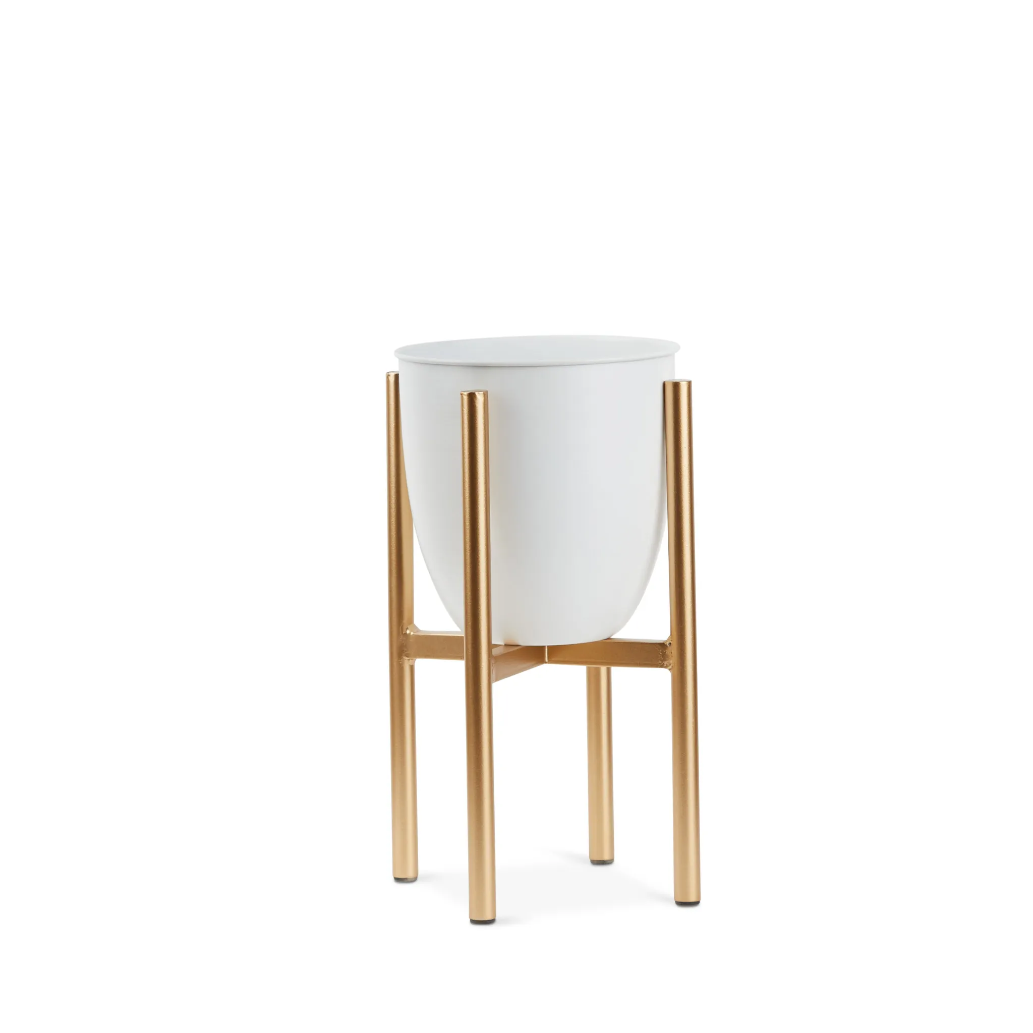 Beaker Gold Small Planter