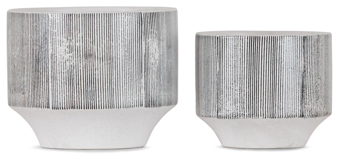 Rigel Gray Set Of 2 Planter
